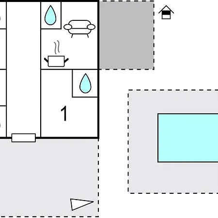 Apartamento Amazing In With Kitchen